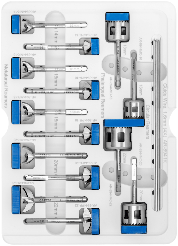 Forefoot Fusion Reamer Caddy