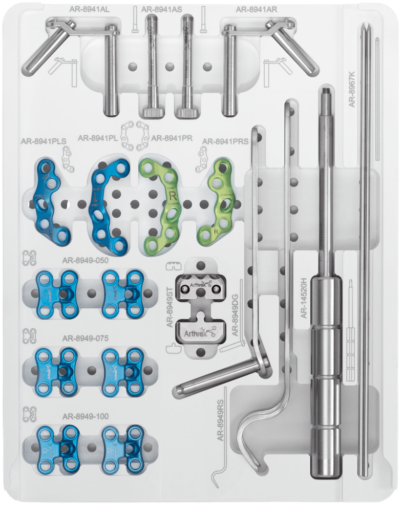 CFS, 3.5 mm Plate and Instrument Caddy