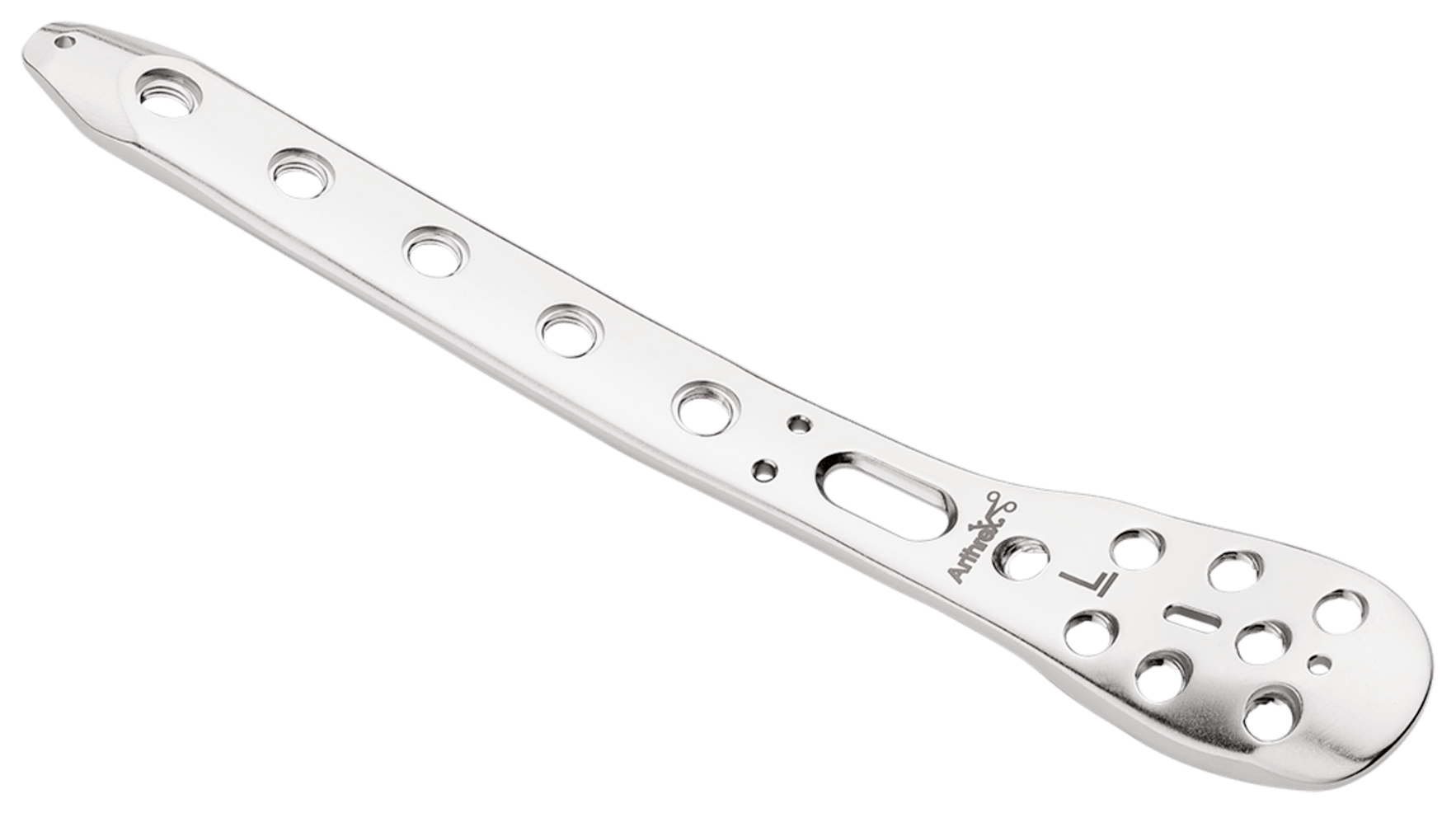 Medial Distal Tibia Plate, Left, 6H