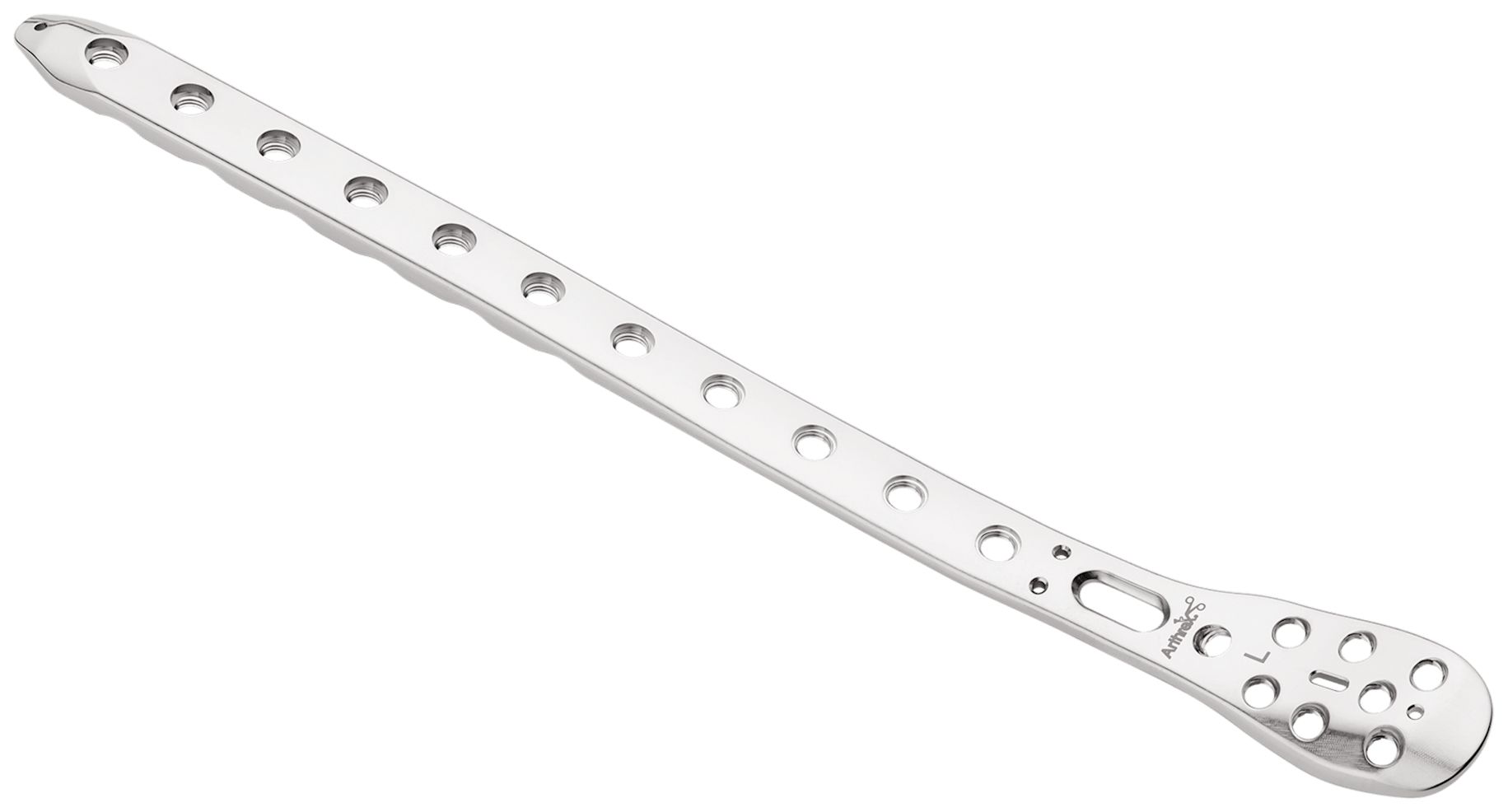 Medial Distal Tibia Plate, Left, 12H