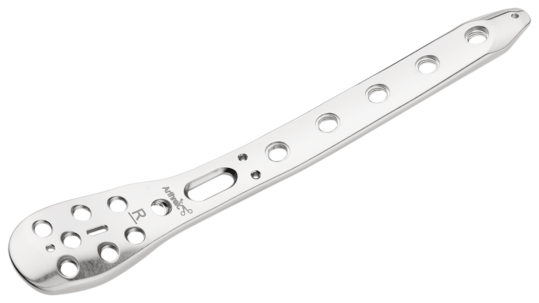 Medial Distal Tibia Plate, Right, 6H