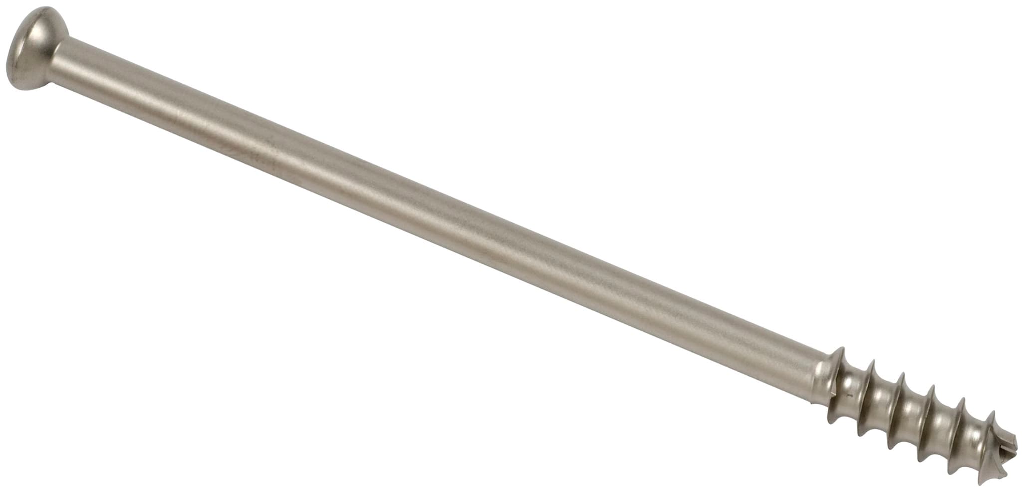 Low Profile Screw, Titanium, 6.7 mm x 95 mm, Cannulated, 18 mm Thread