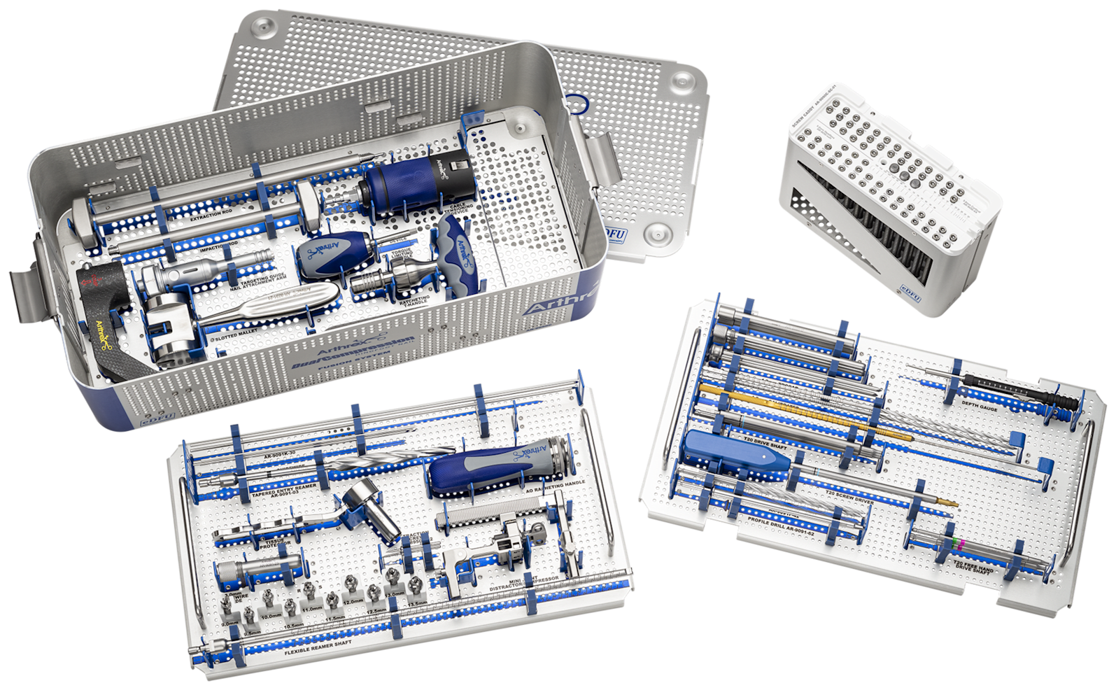 DualCompression Hindfoot Fusion Nail Set