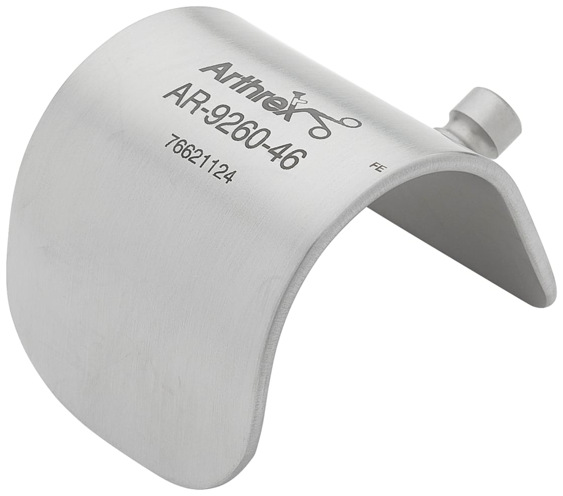 Kolbel Retractor Blade, 36 mm x 36 mm, Stumpf