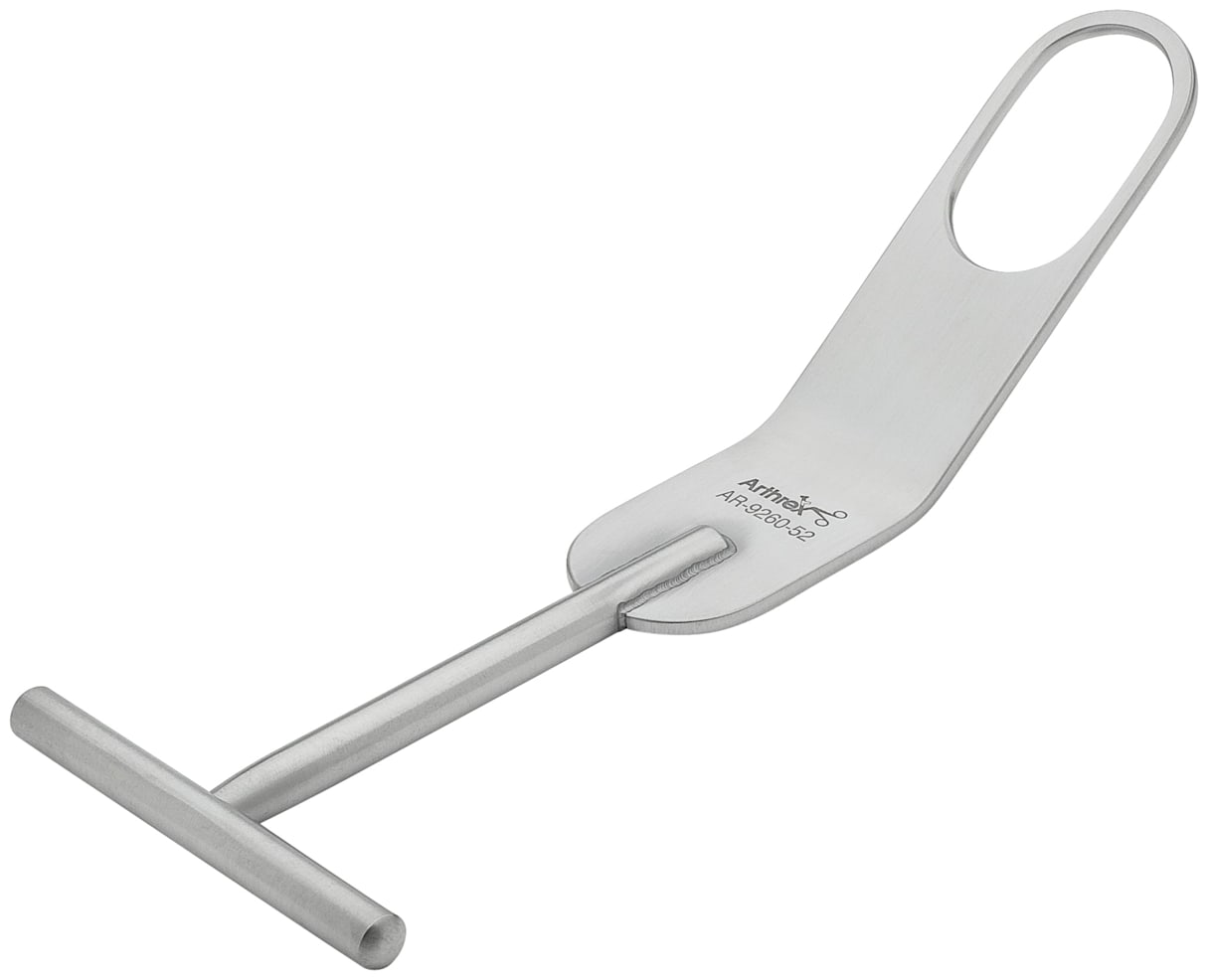 Fukuda Retractor, Small, 7.5" x 32 mm x 81 mm, T-Handle