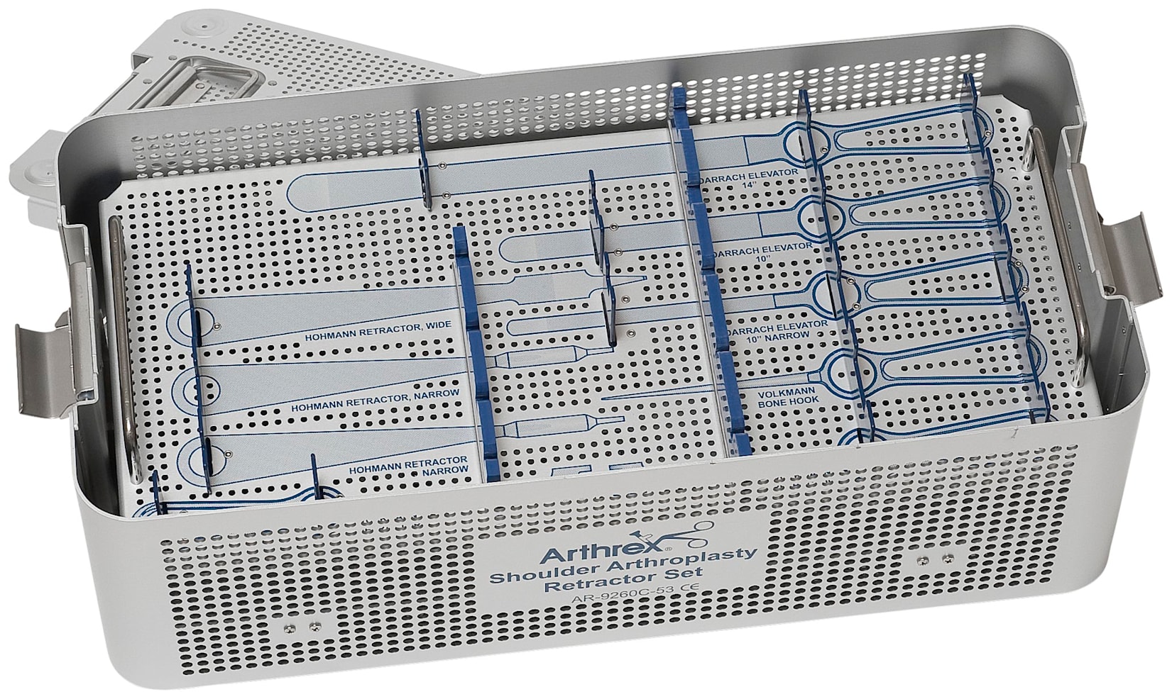 Schulter Prothetik Retraktor Container