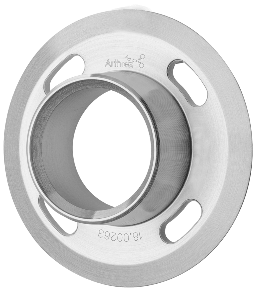 Arthrex ECLIPSE Trunnion, Slotted, TPS and CaP Coated, 39 mm