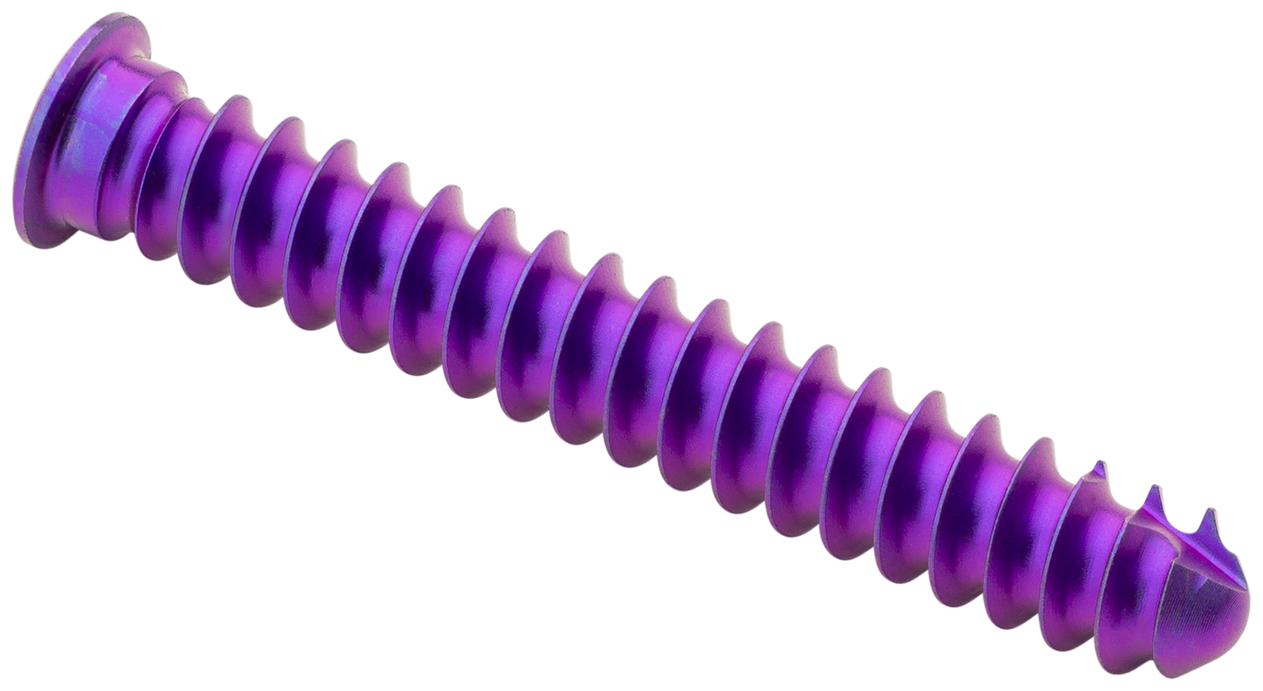 Hybrid Kortikalisschraube mit flachem Kopf, 3.0 x 24 mm