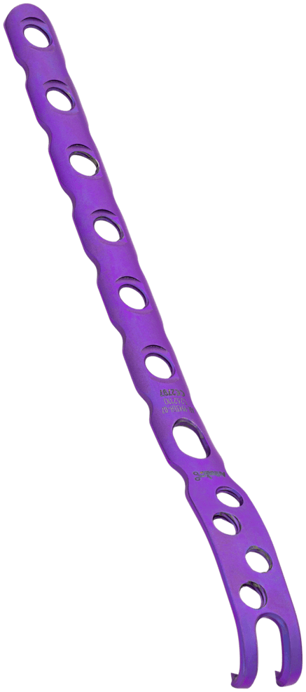 Locking Lateral Hook Plate, 7 Hole,Titanium