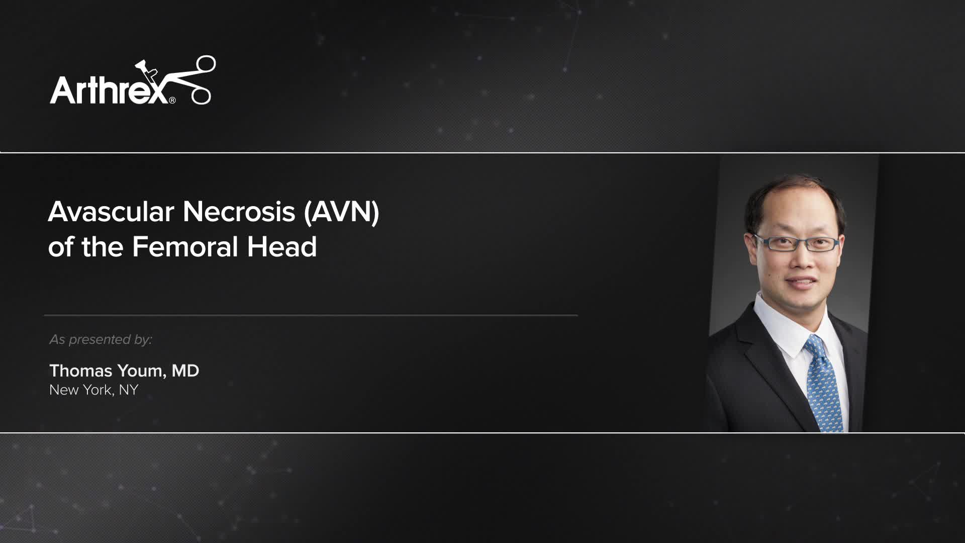 Arthrex Arthroscopic Treatment of Avascular Necrosis (AVN) of the