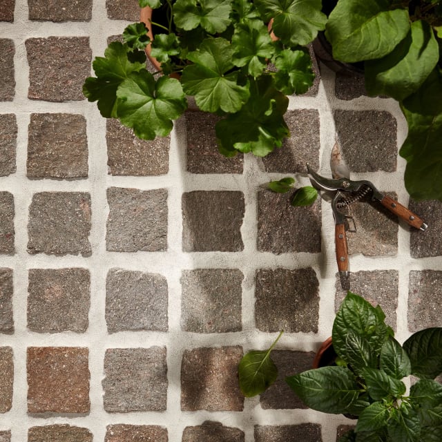 Porphyry Split loose Cobblestone plant prop