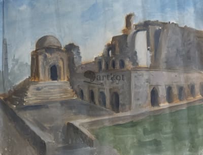 Feroz shah kotla fort, Delhi