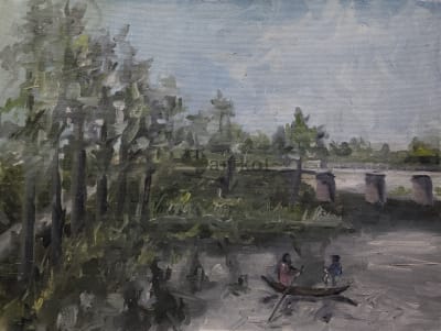View of a Railway Bridge