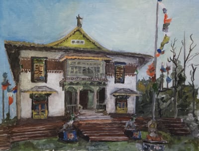 Pemayangtse Monastery, Pelling, Sikkim
