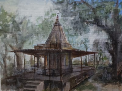 Ancient Shiva Temple, Siwan, Bihar