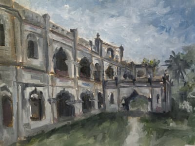 Old Mahal in Amlori, Siwan, Bihar