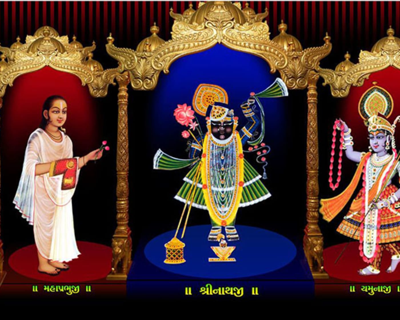 Nathdwara Shrinath Ji Darshans - Guide and Types - Artlivo