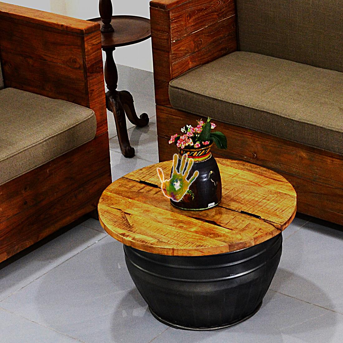 Industrial Storage Coffee Table Browse Furniture