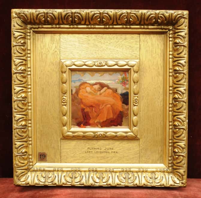 Frederic leighton study for flaming june 1895 gallery 19c