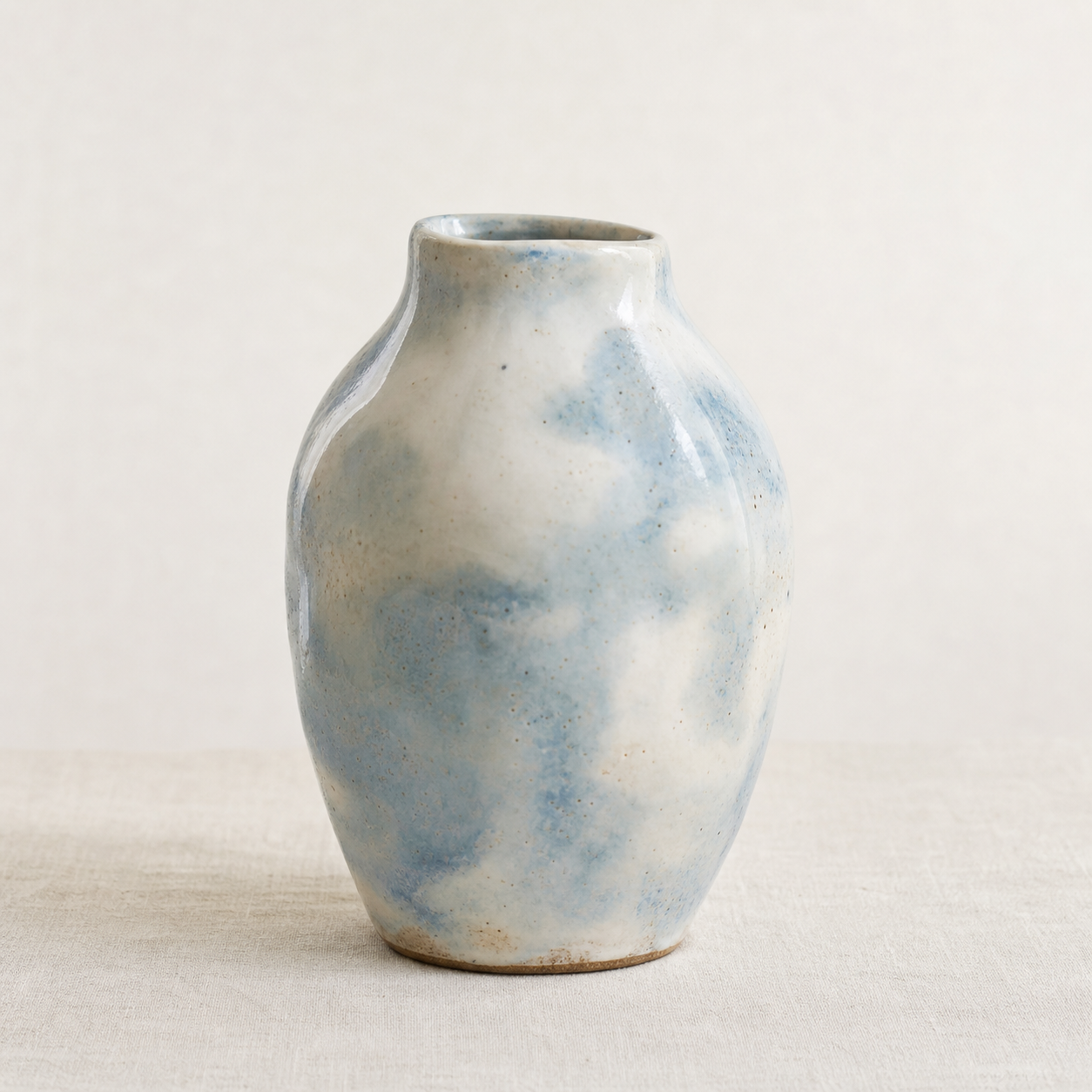 Cloud Glaze Vase by Tomasz Nowak - full view