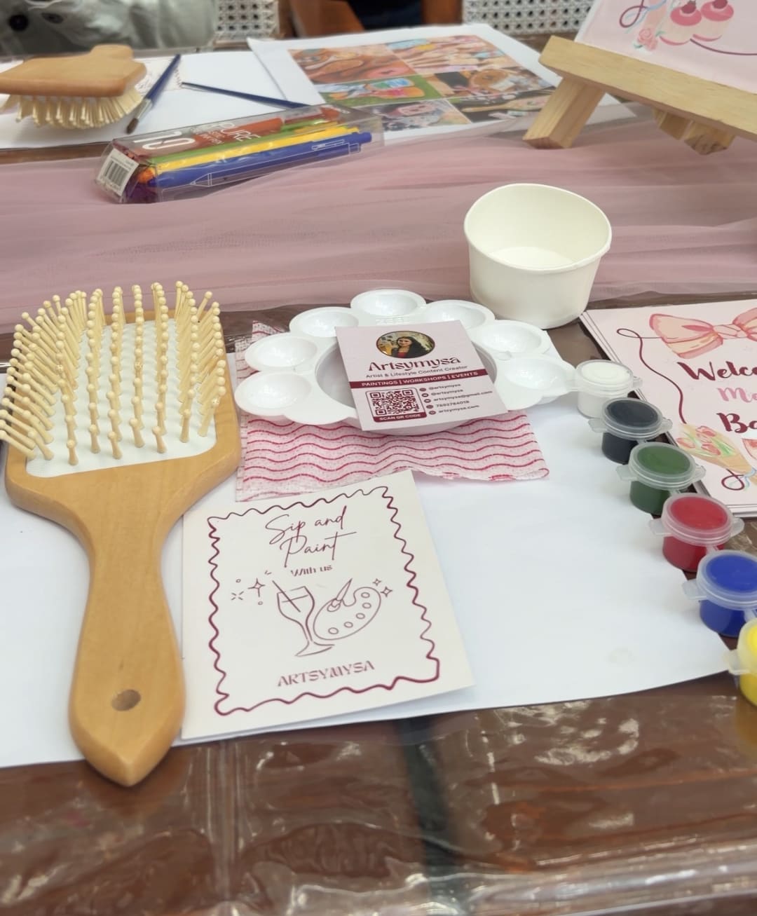 Hairbrush Painting Workshop — media 4 of 5