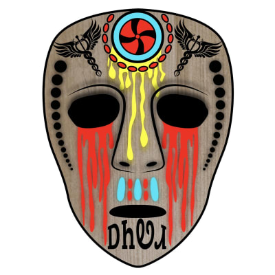 Jeff Edwards - ᎠᏂᏬᏗ (Paint Clan Mask)