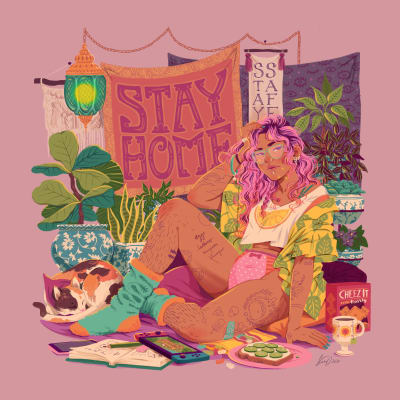 Lin Newsom-Doyle - Stay Home