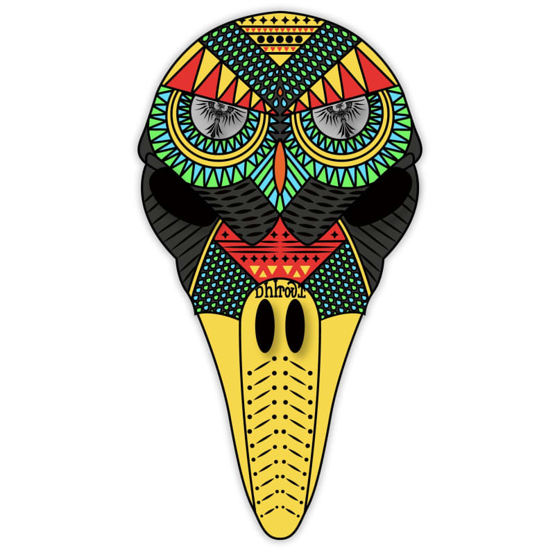 ᎠᏂᏥᏍᏆ (Bird Clan Mask)