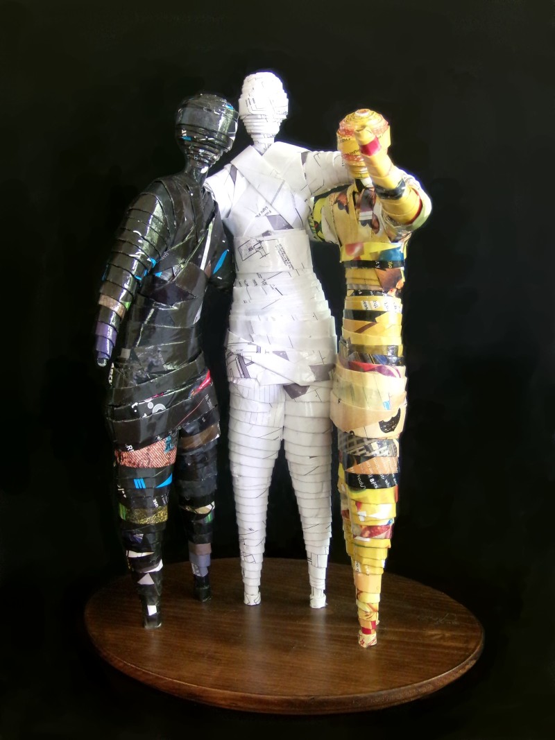 Three Friends - Tres Amigos by Eloa Jane