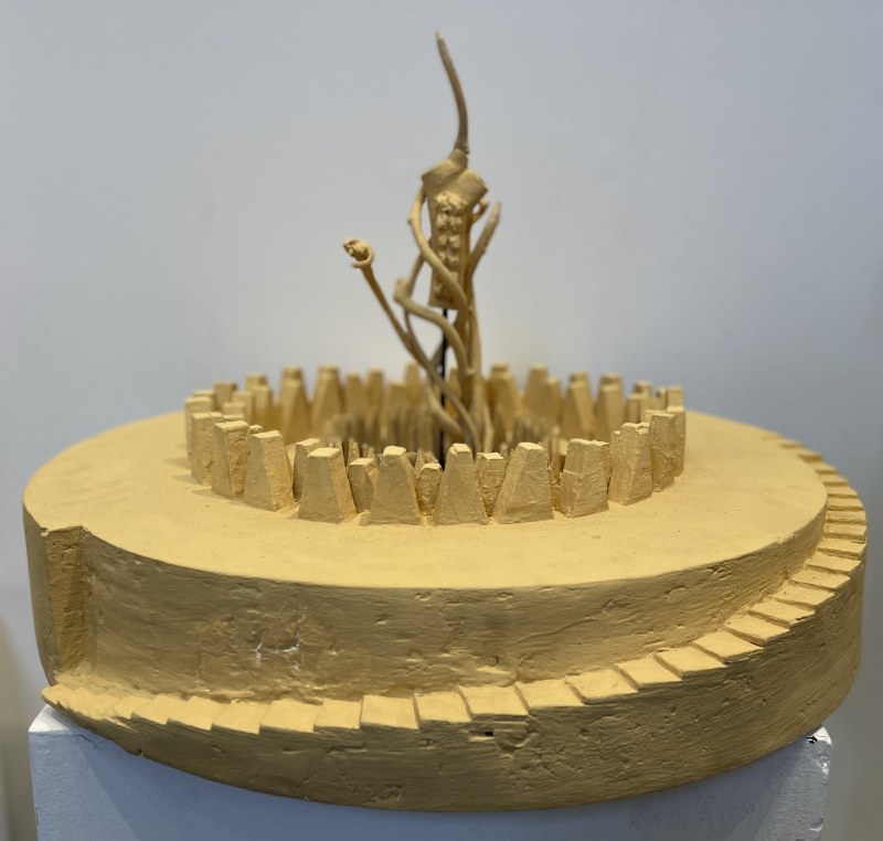 Sacred Space Maquette by Frank Goff