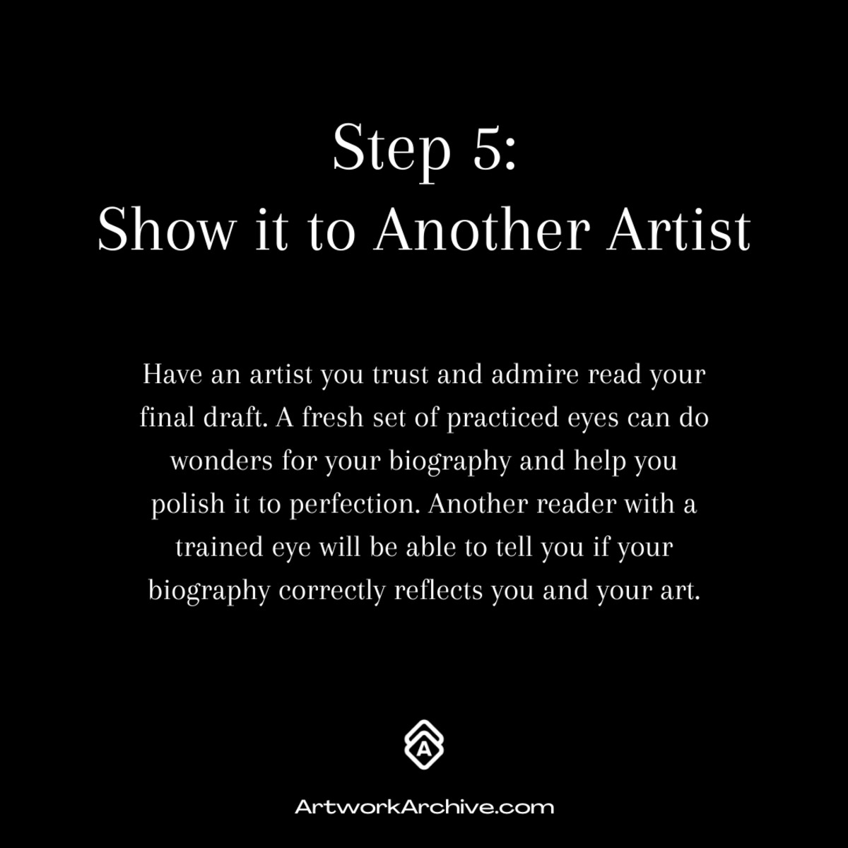 step 5 by paige simianer  Image: caption this how will you see it 