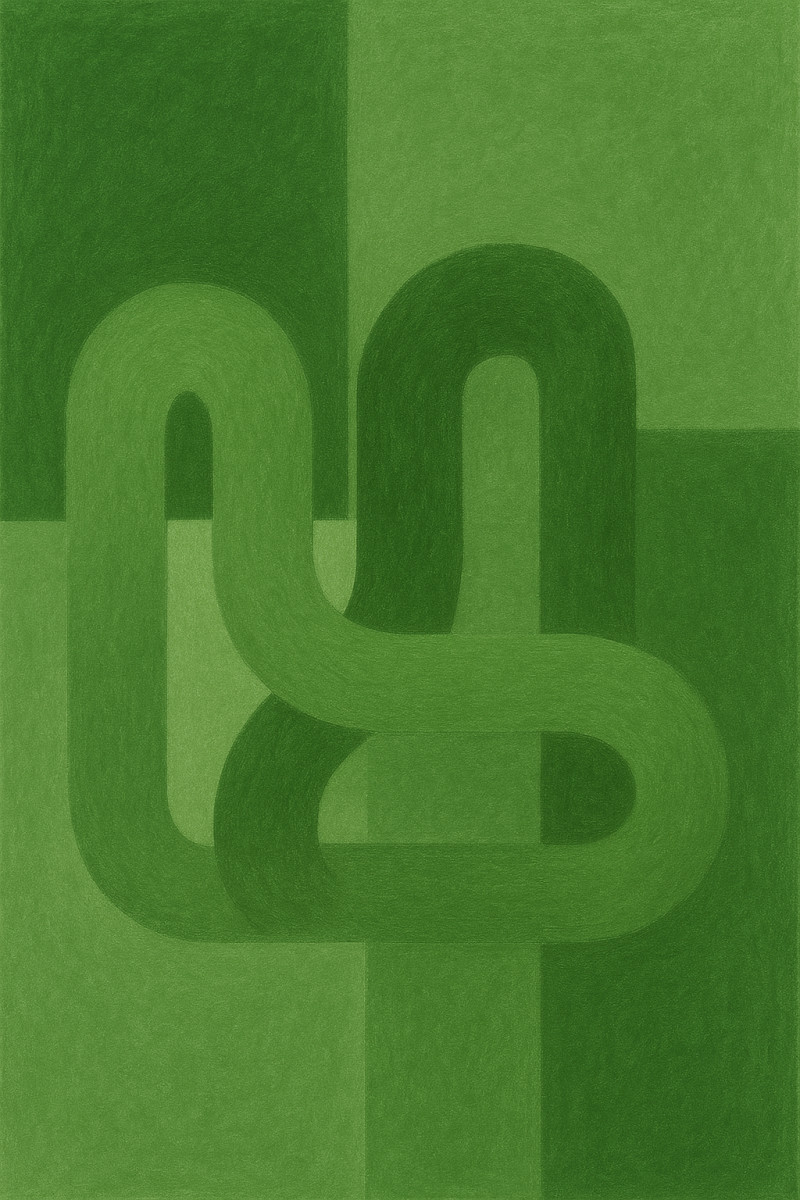 Green Pipe by Melanie Davis, Image 1.