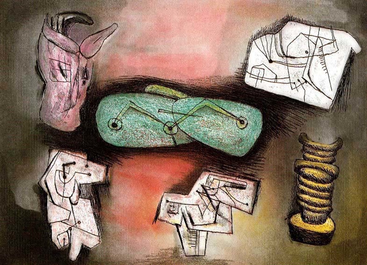 Sculptural Ideas 4 by Henry Moore, Image 1.