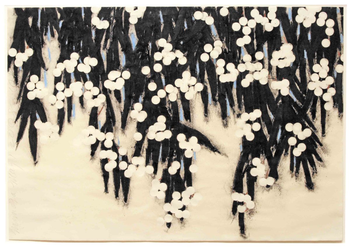 Mimosa by Donald Sultan, Image 1.