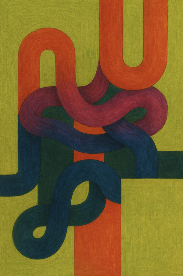 Green Tubes by Melanie Davis, Image 1.