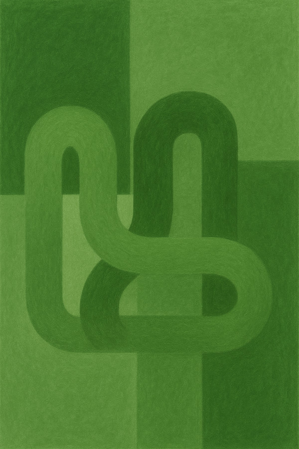 Green Pipe by Melanie Davis, Image 1.