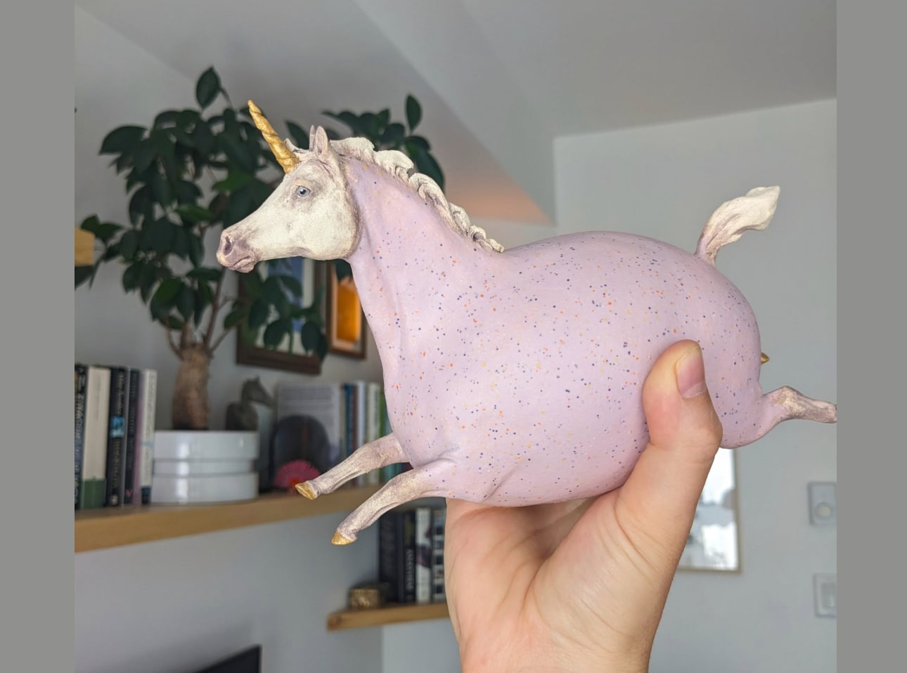 Made a round unicorn