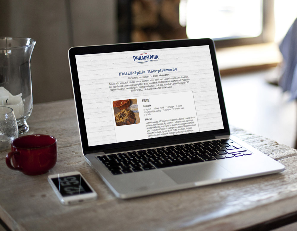 Philadelphia recipe-upload campaign-0
