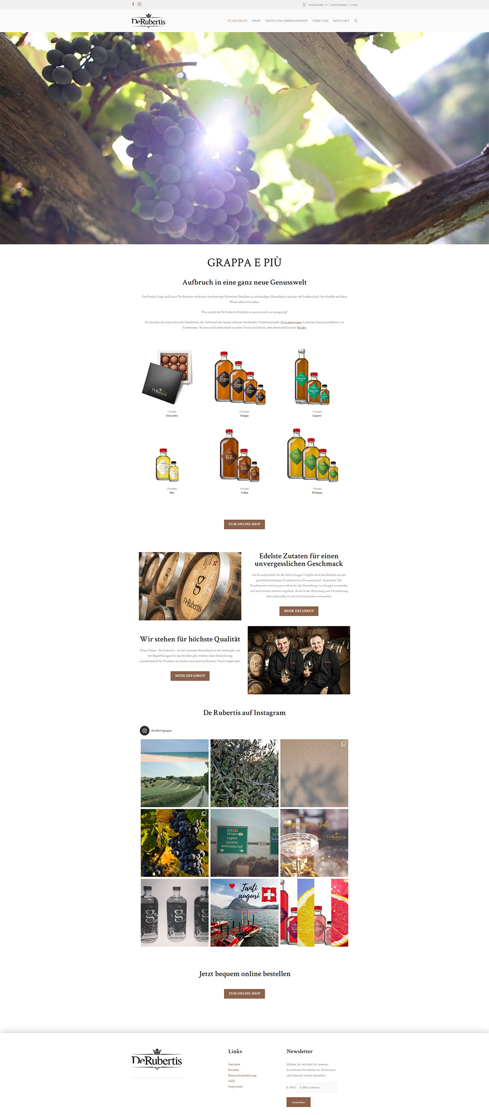 De Rubertis Webseite & Webshop-2