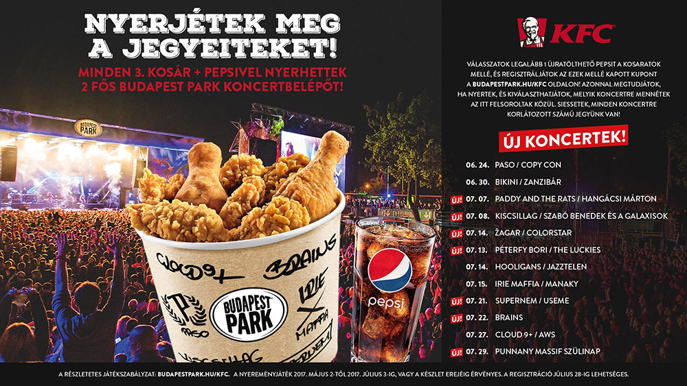 KFC Budapest Park microsite-1