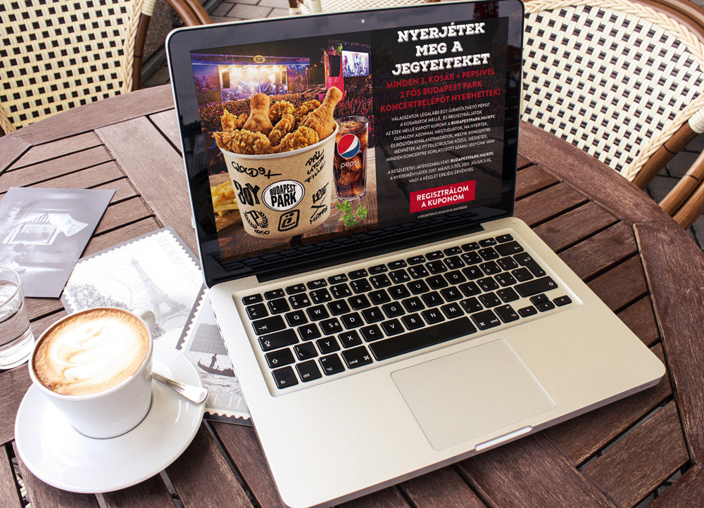 KFC Budapest Park microsite-3