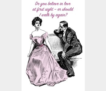 Do you believe in love at first sight?