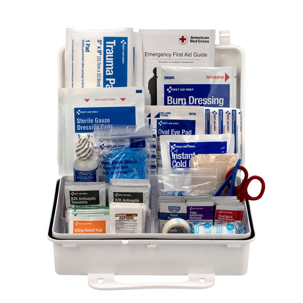 First Aid Only 25 Person Bulk First Aid Kit, Ansi, 110-Piece Kit - Asiongs  Industrial Products - Asiong's Industrial Products