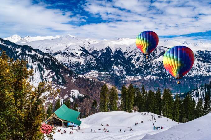 Paragliding in Manali tour package