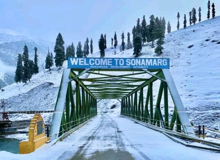 Sonmarg Kashmir tour cab