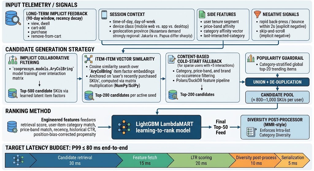 Summary Description for Homepage Feed Personalization