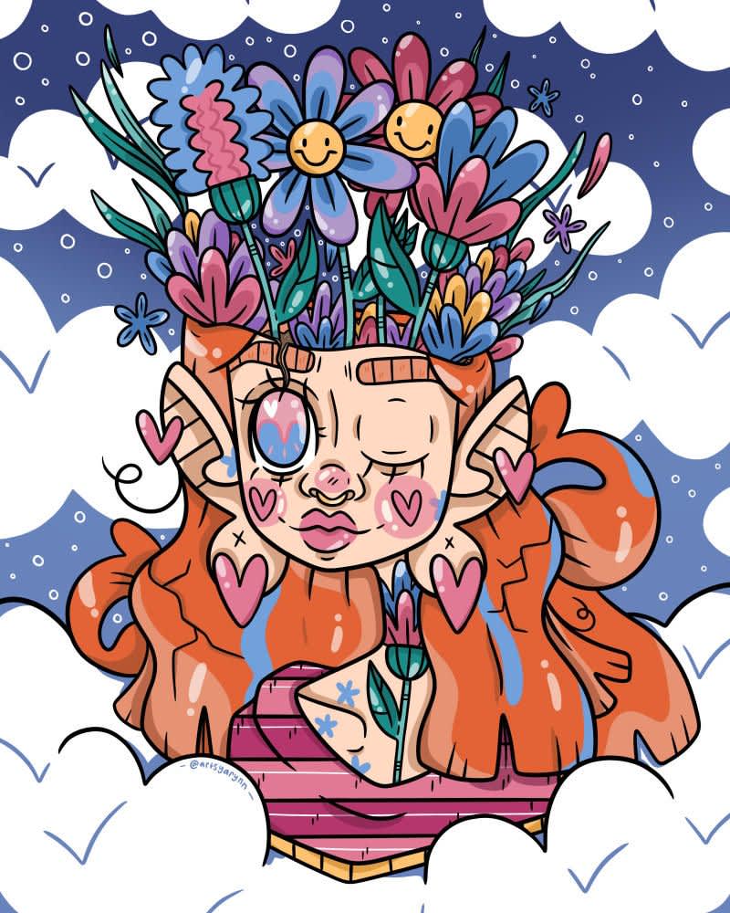 head empty no thoughts