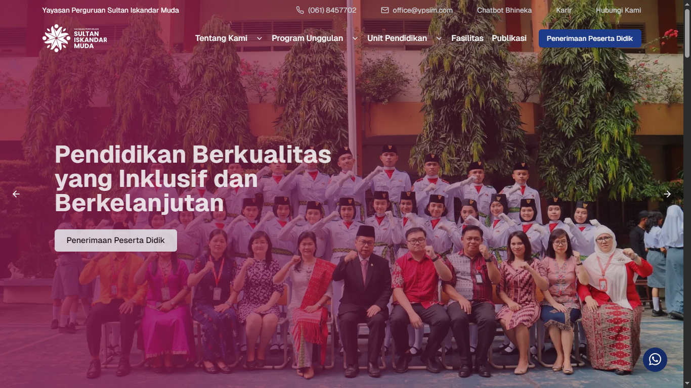 Thumbnail Project Yayasan Perguruan Sultan Iskandar Muda