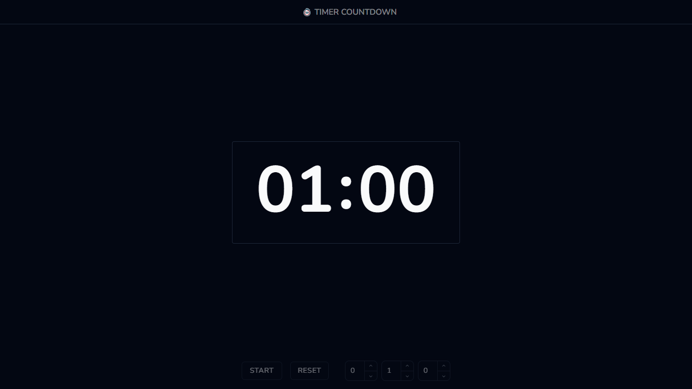 Thumbnail Project Timer Countdown