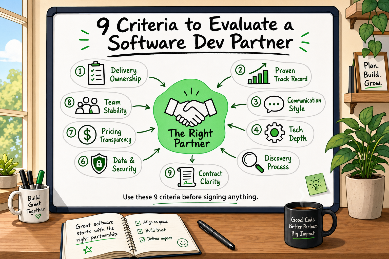 How to Evaluate a Software Development Partner: 9 Criteria